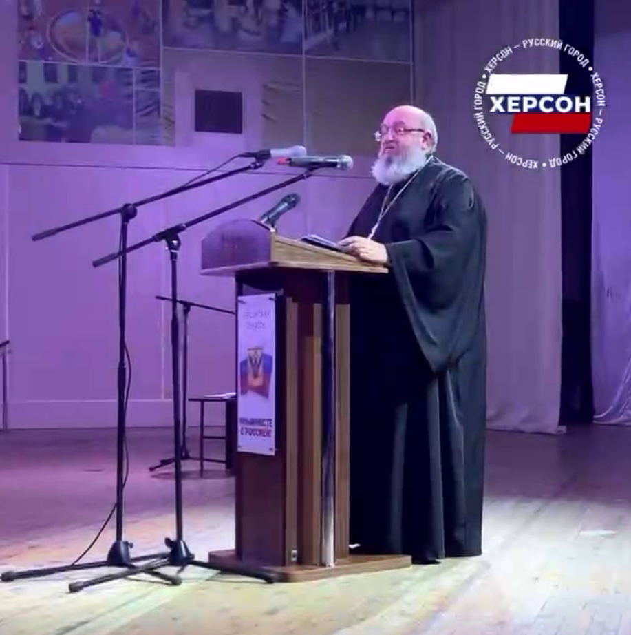 Кадр з відео окупаційного телеграм-каналу