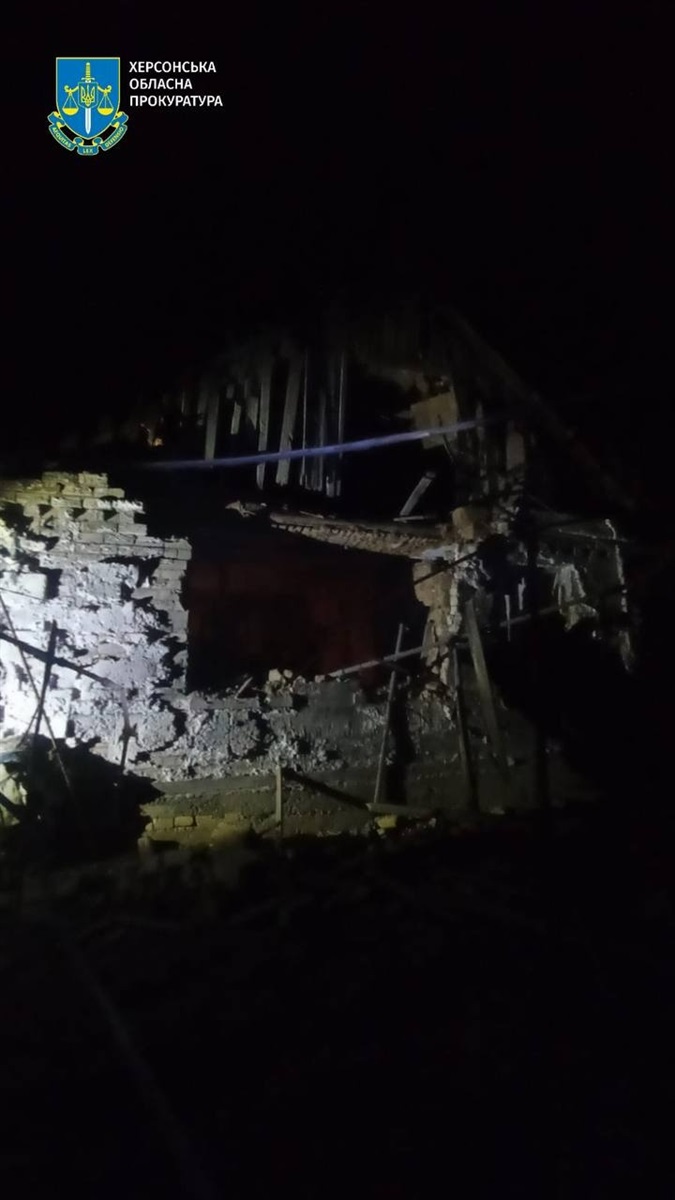 Росіяни масовано обстріляли Центральний район Херсона