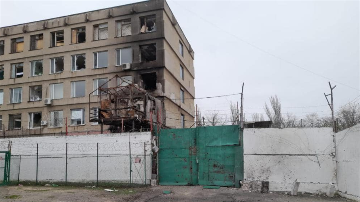 Будівля херсонського СІЗО. 