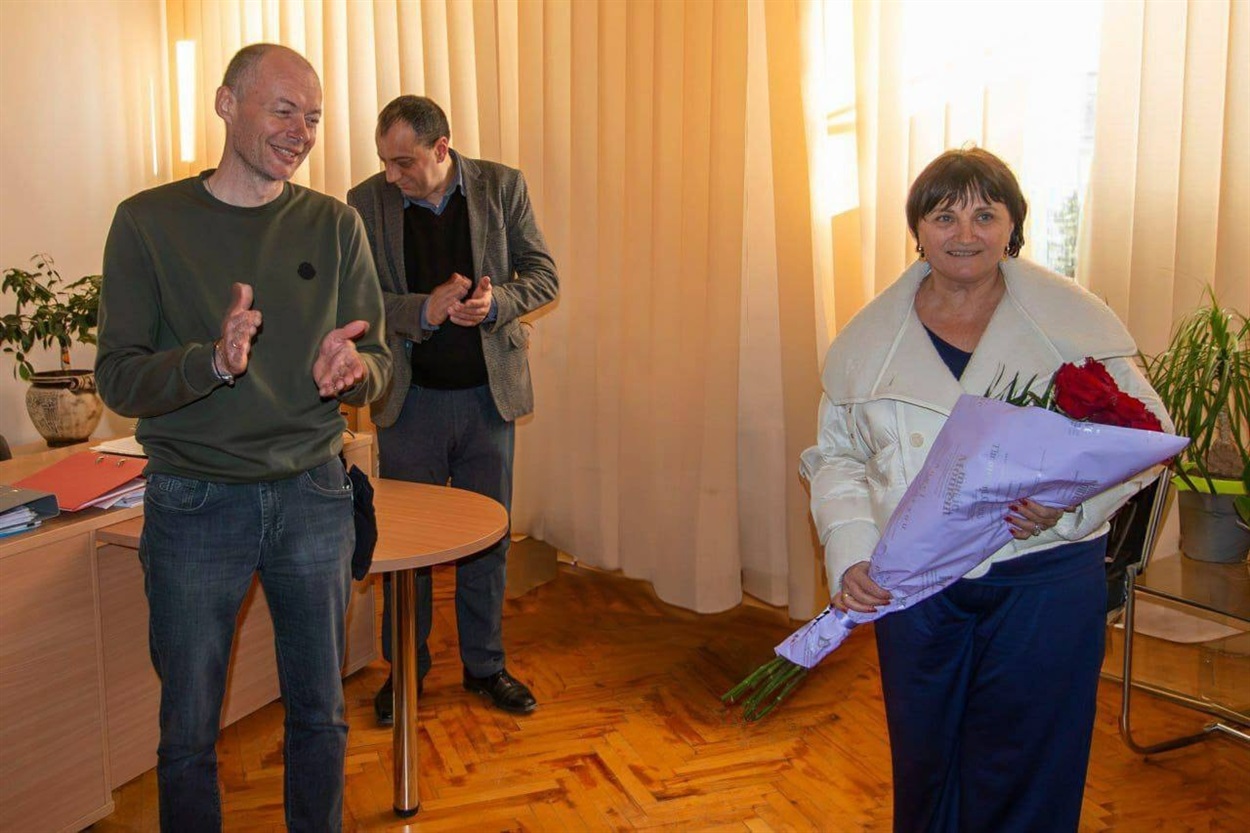 Світлані Кулініч подякували за роботу