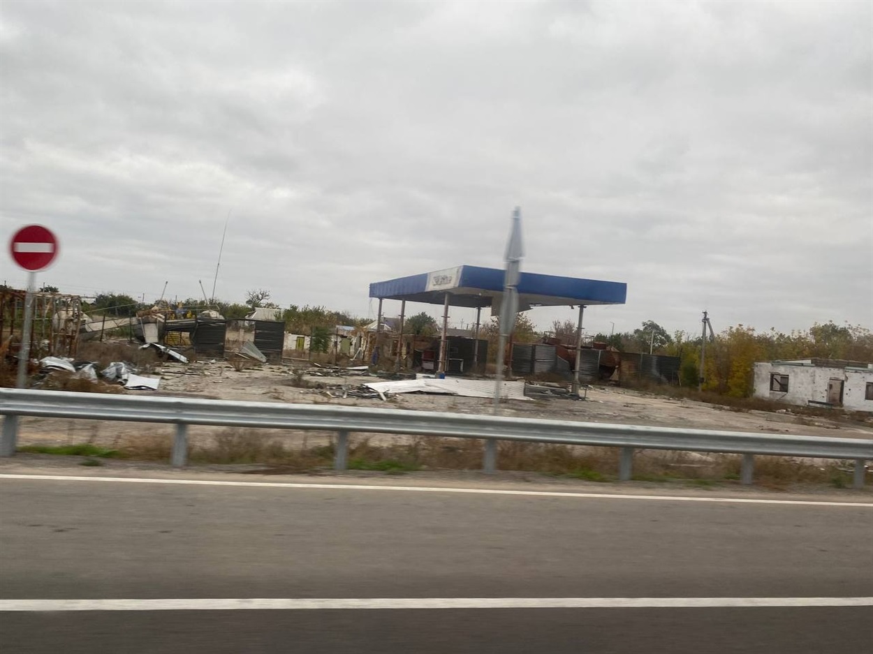 Дорога з Миколаєва до Херсона, листопад 2024