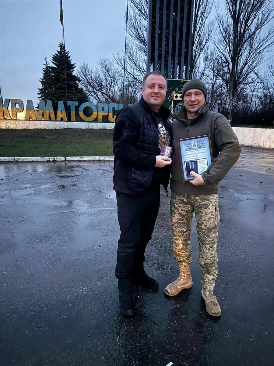 Роман Мрочко (ліворуч) та Михайло Драпатий