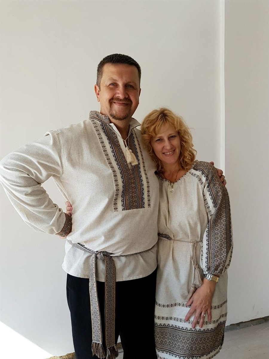 Геннадій Небескул з дружиною