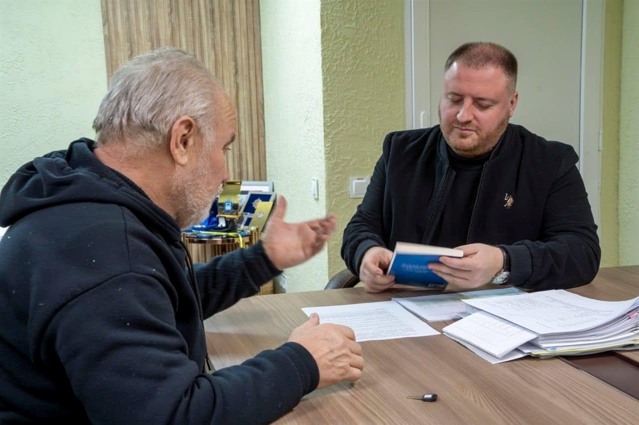 Володимир Сагайдак (ліворуч) та Роман Мрочко