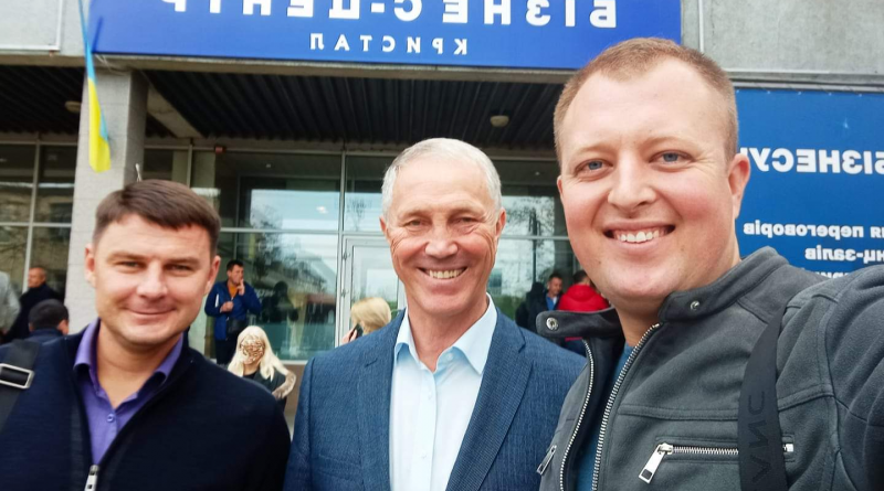 Зліва направо: Ігор Семенчев-молодший, Володимир Сальдо, Олександр Власов