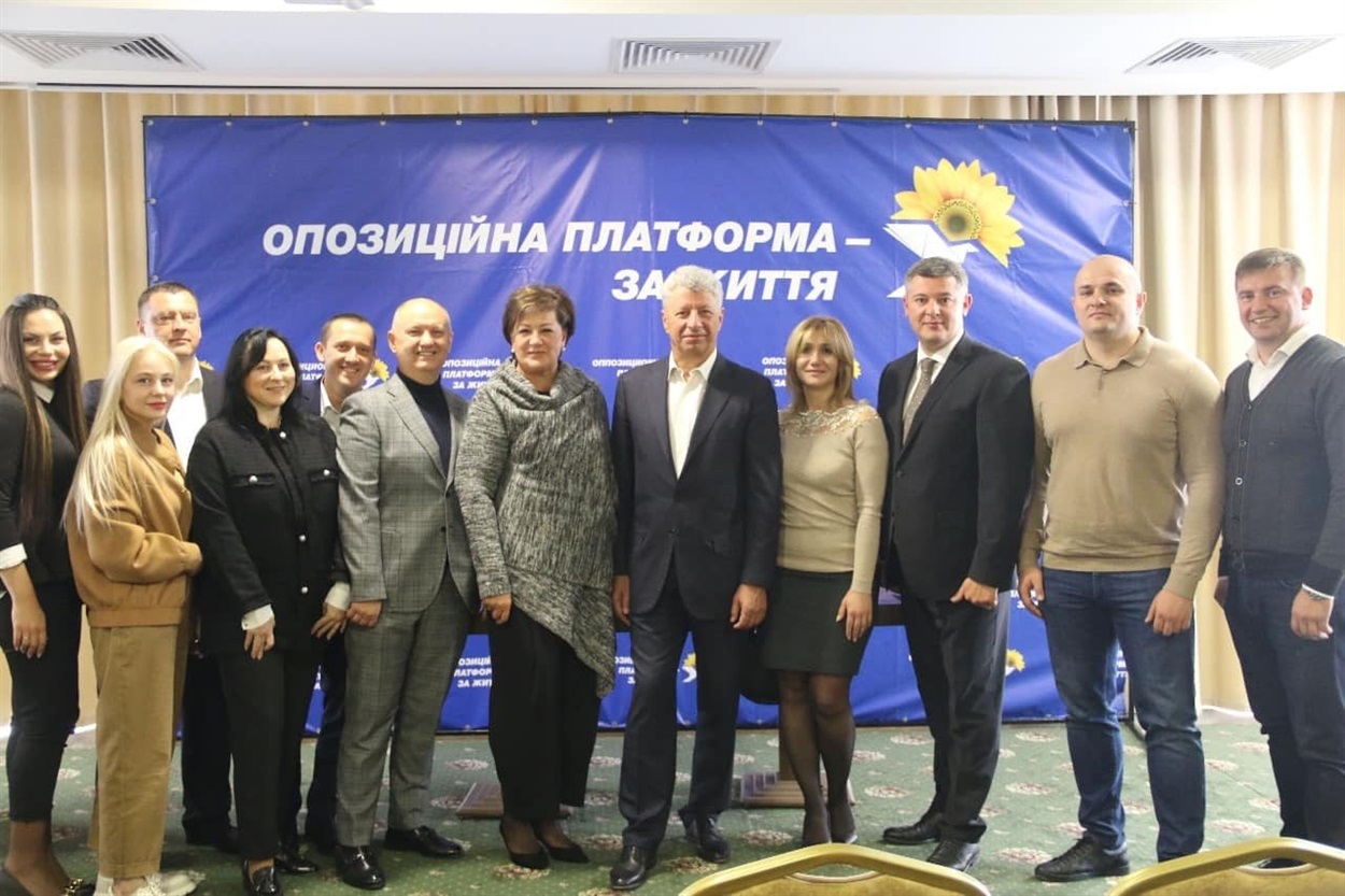 Бойко з херсонськими політиками у 2021-му