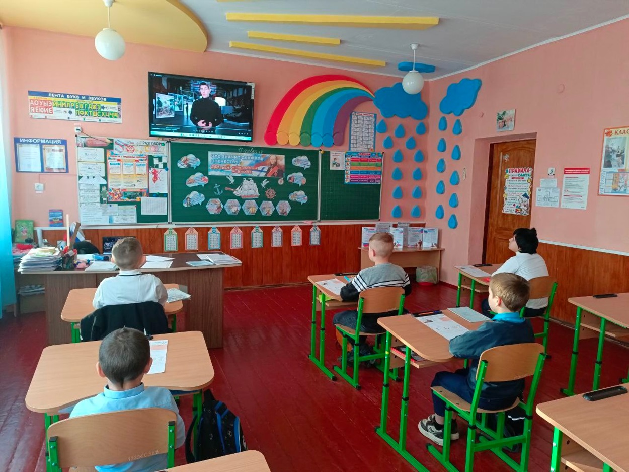 Урок «Що означає служити Вітчизні?» у Каланчаку під час окупації