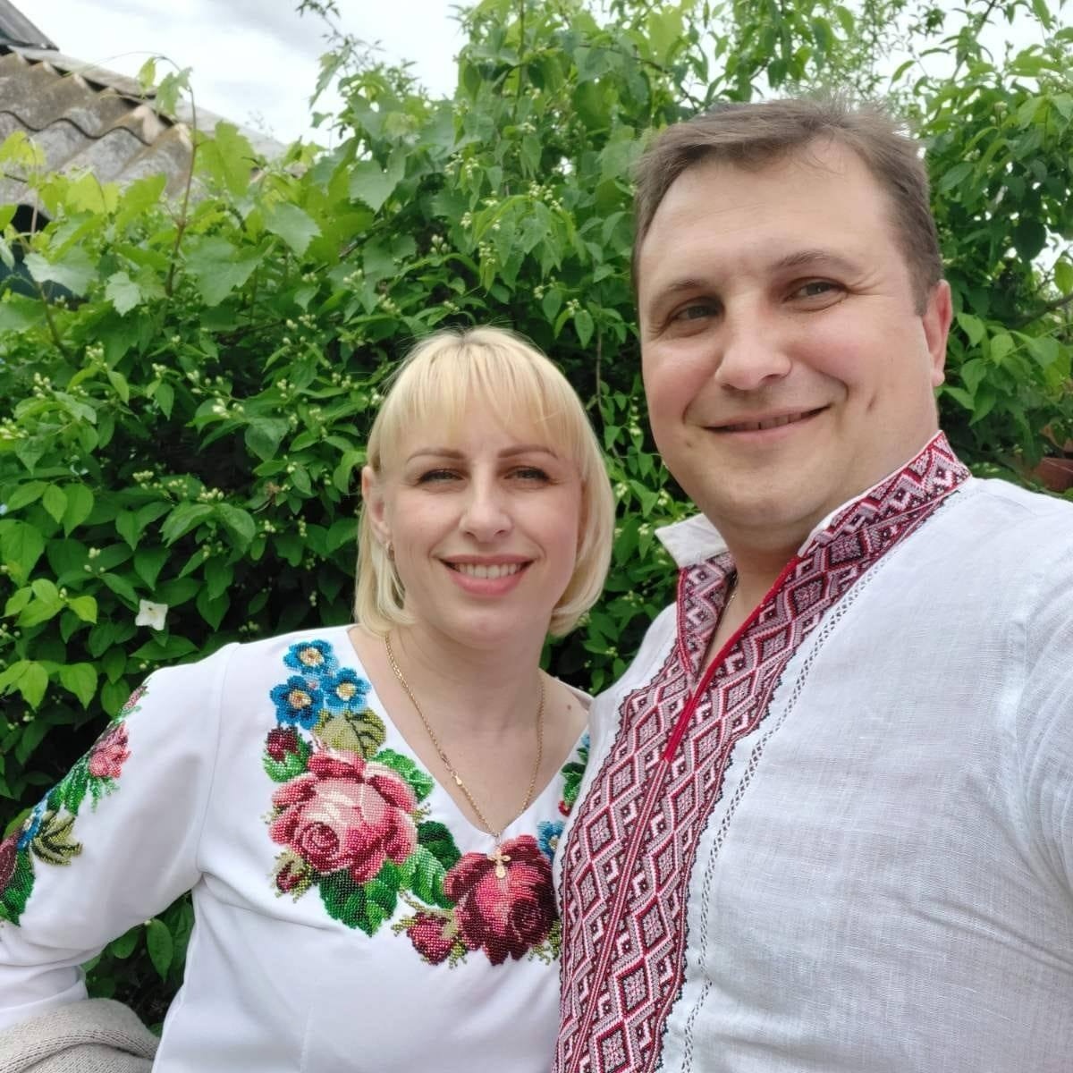 Василь Паламарчук з дружиною 