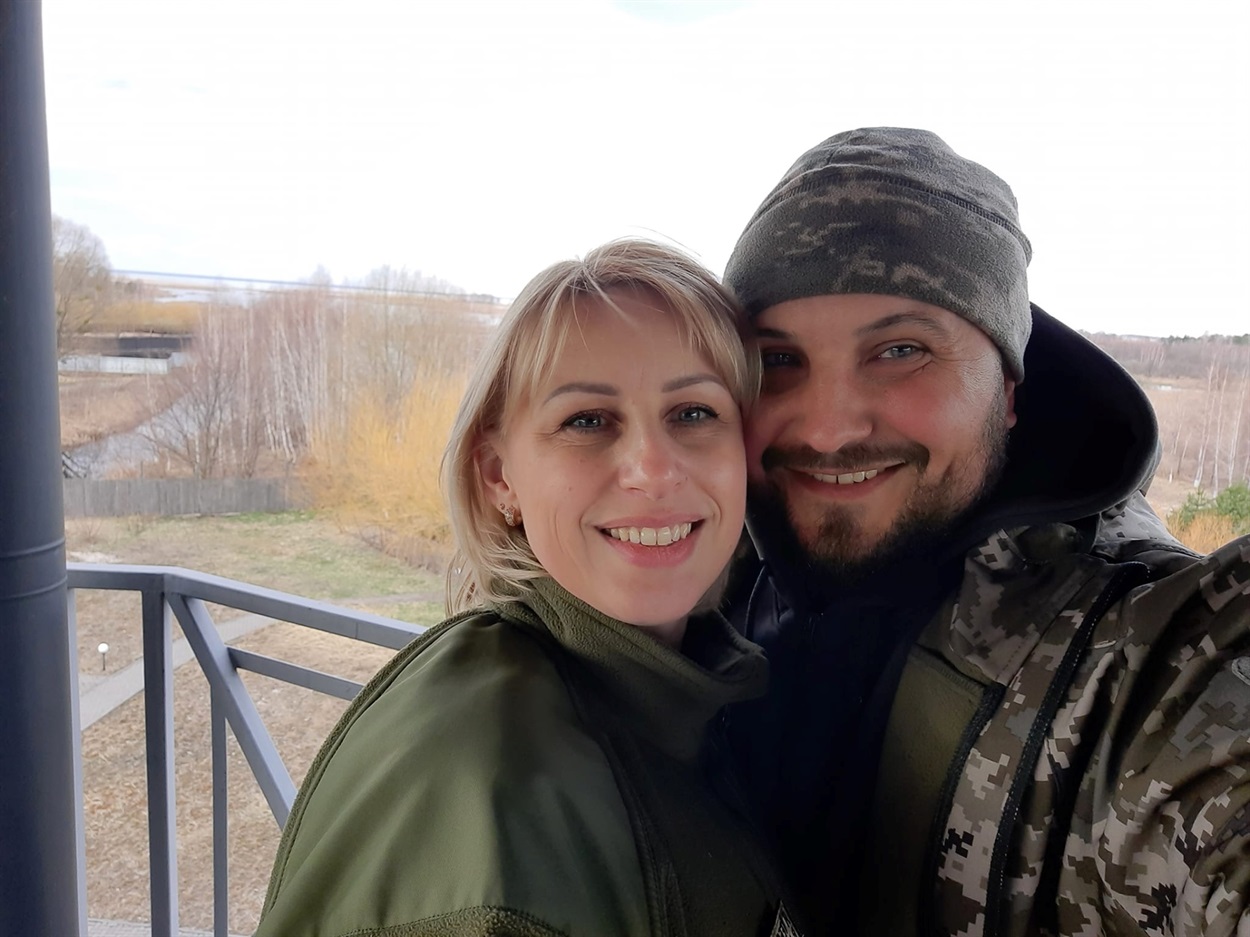 Василь Паламарчук з дружиною