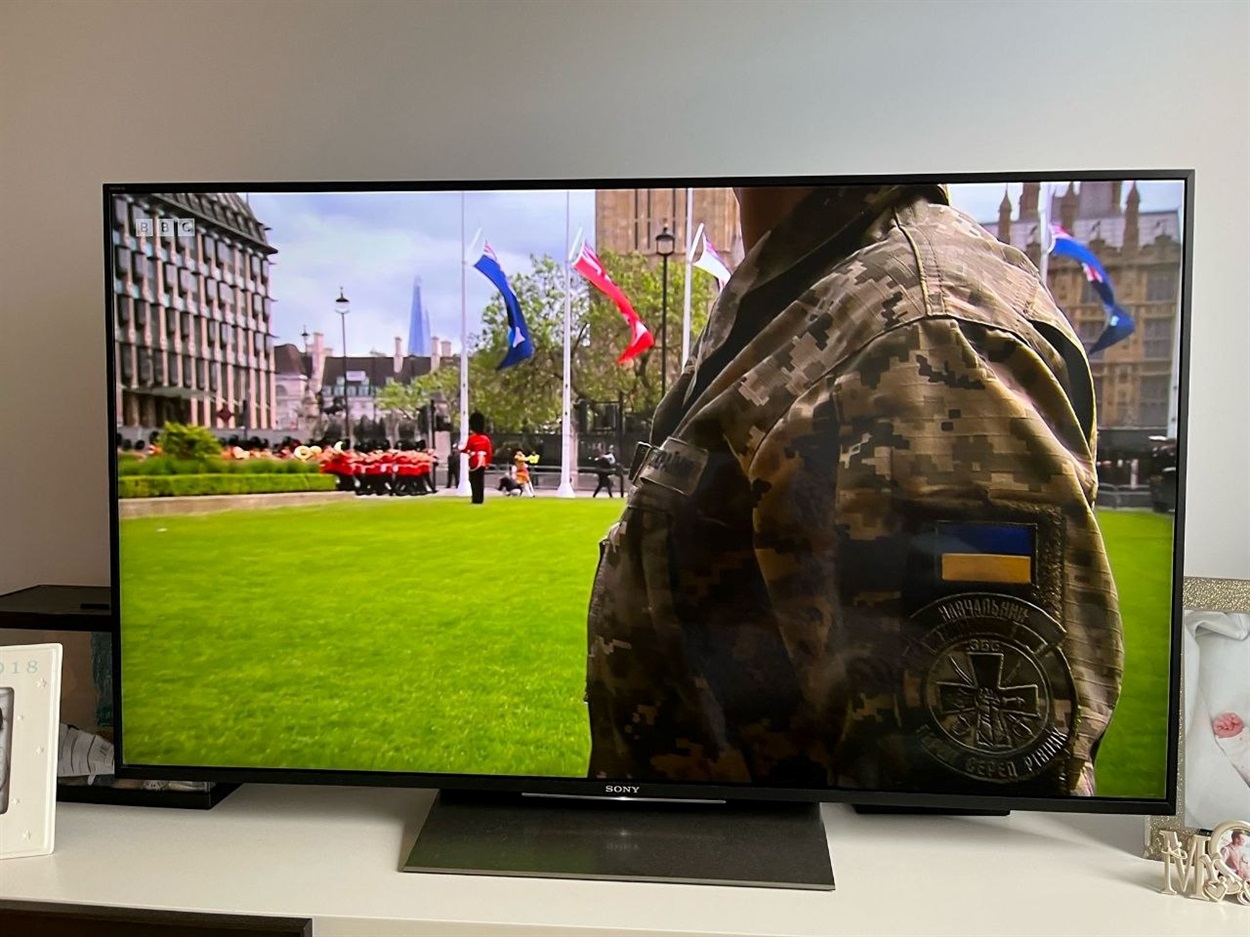 Українські військові на параді в Лондоні