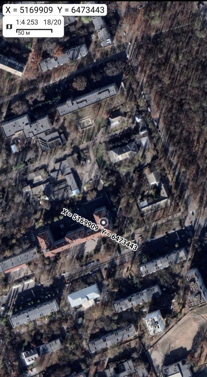Координати з окупаційного каналу