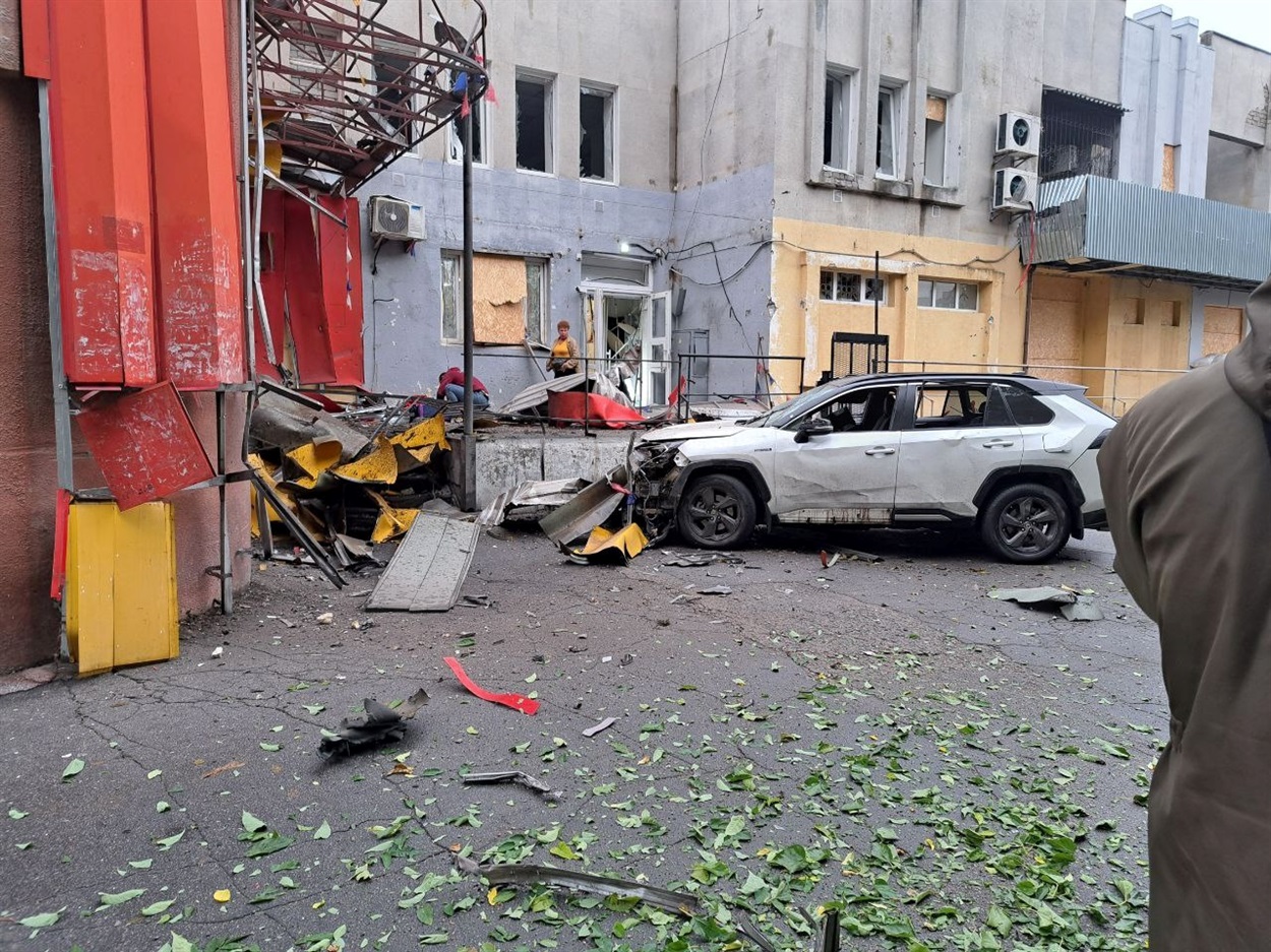 Після вибуху авто Леонтьєва