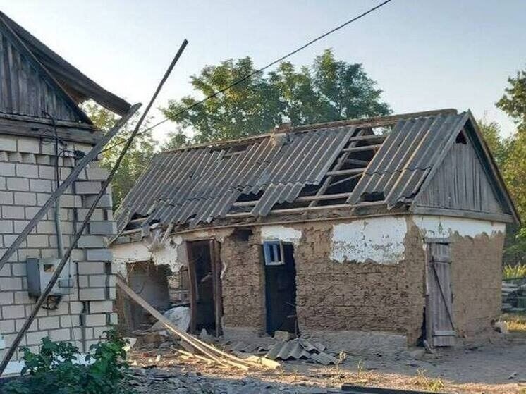 Типовий будинок в Чулаківці після російського обстрілу, 2025 рік