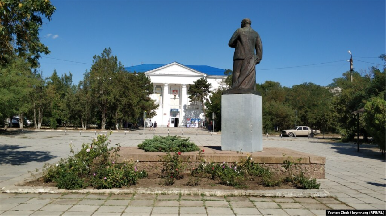 Пам'ятник Леніну у Приморському, 2019 рік