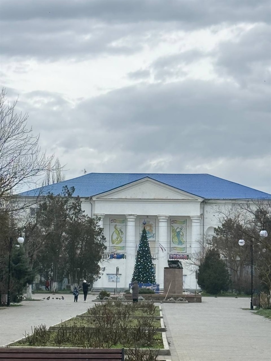 Пам'ятник Леніну в Приморському, 3 січня 2026 року