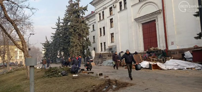 Театр під час окупації