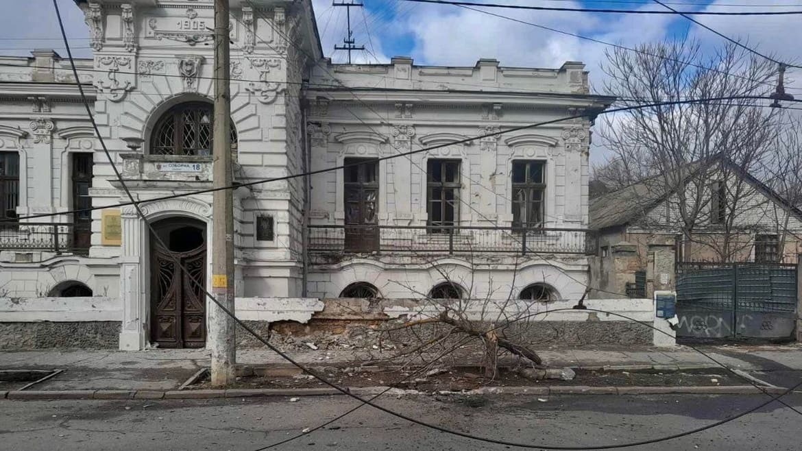 Приміщення, де раніше був шашково-шаховий клуб у Херсоні