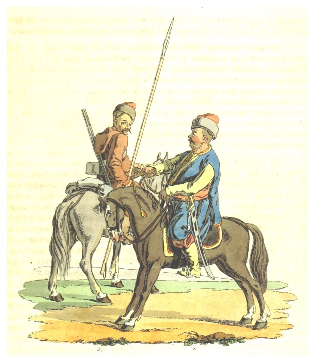 Ґоттфрід Гайнріх Ґайсслер, «Козаки-чорноморці». 1807 рік