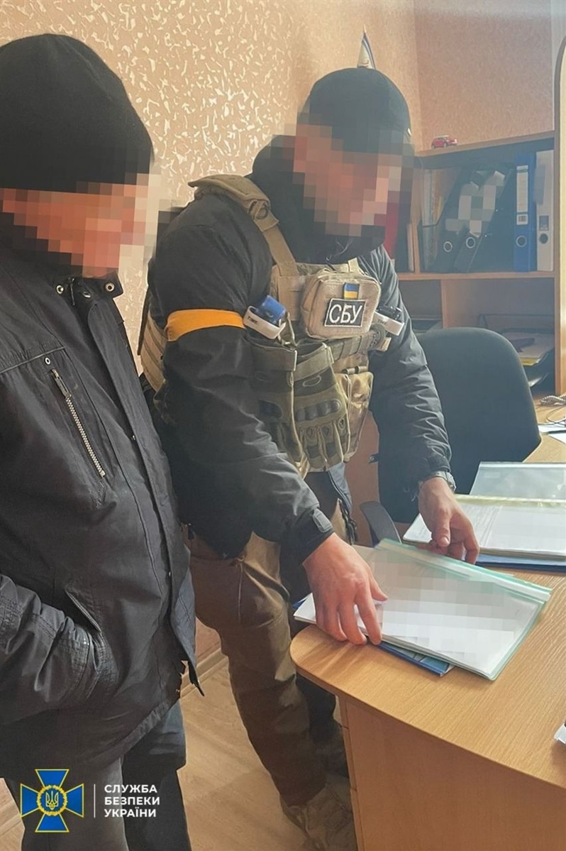 Затримання підозрюваного в роботі на окупантів