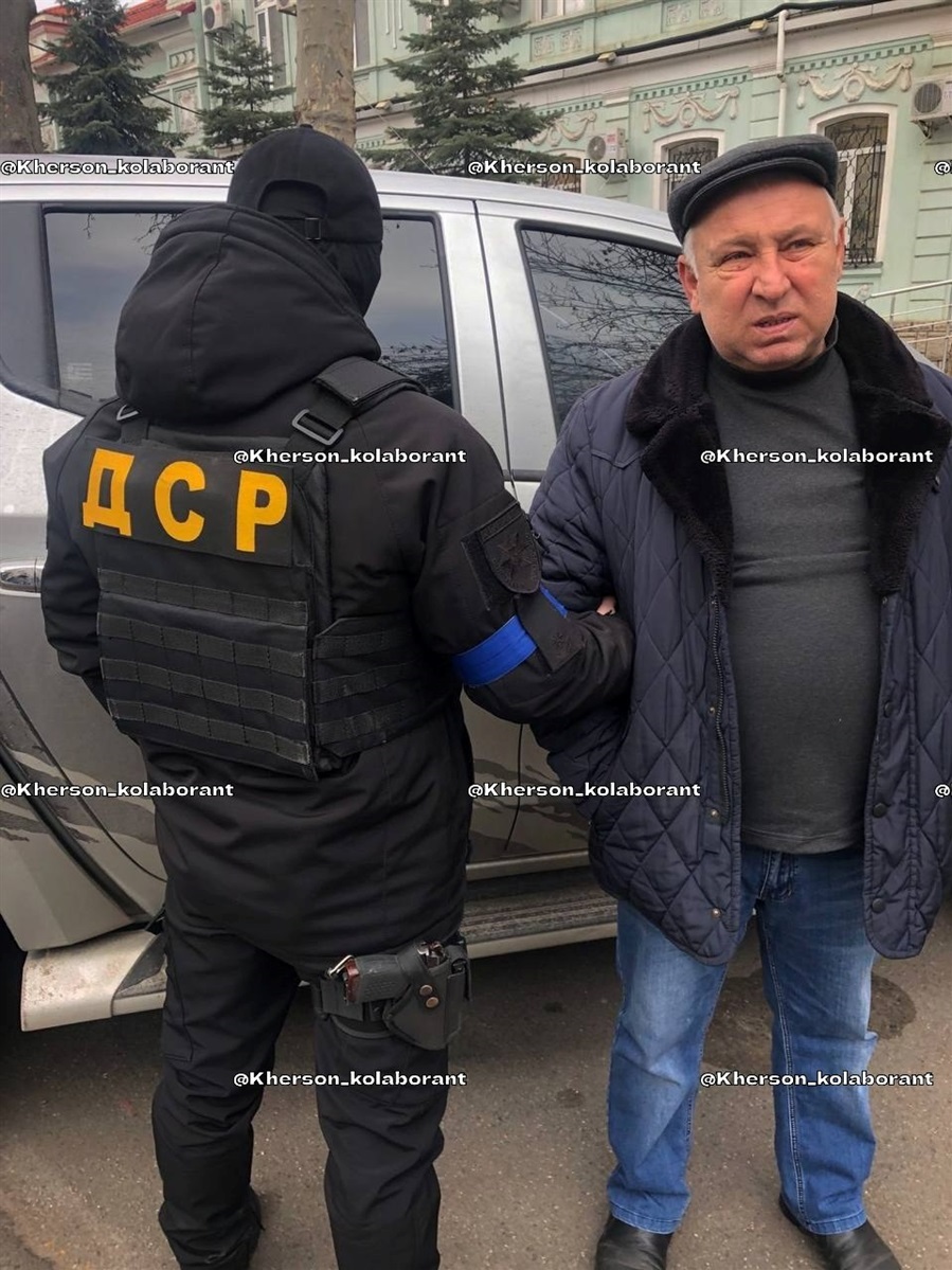 Момент затримання одного з фігурантів справи