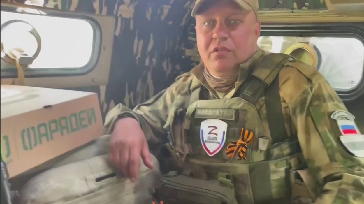 Іґарь Кастюкєвіч. На фото присутня заборонена символіка!
