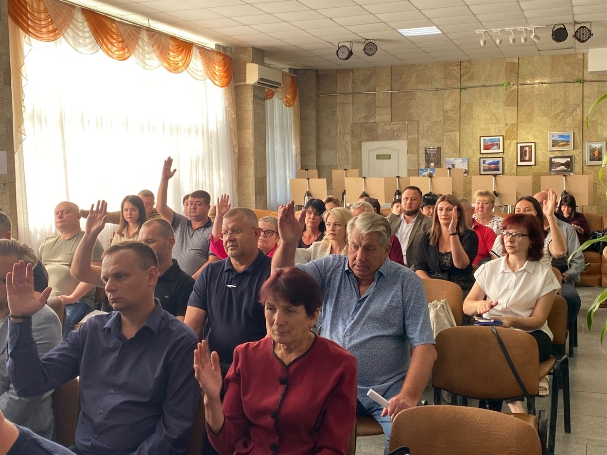 Засідання членів партії «єдіная роССія» у Генічеську